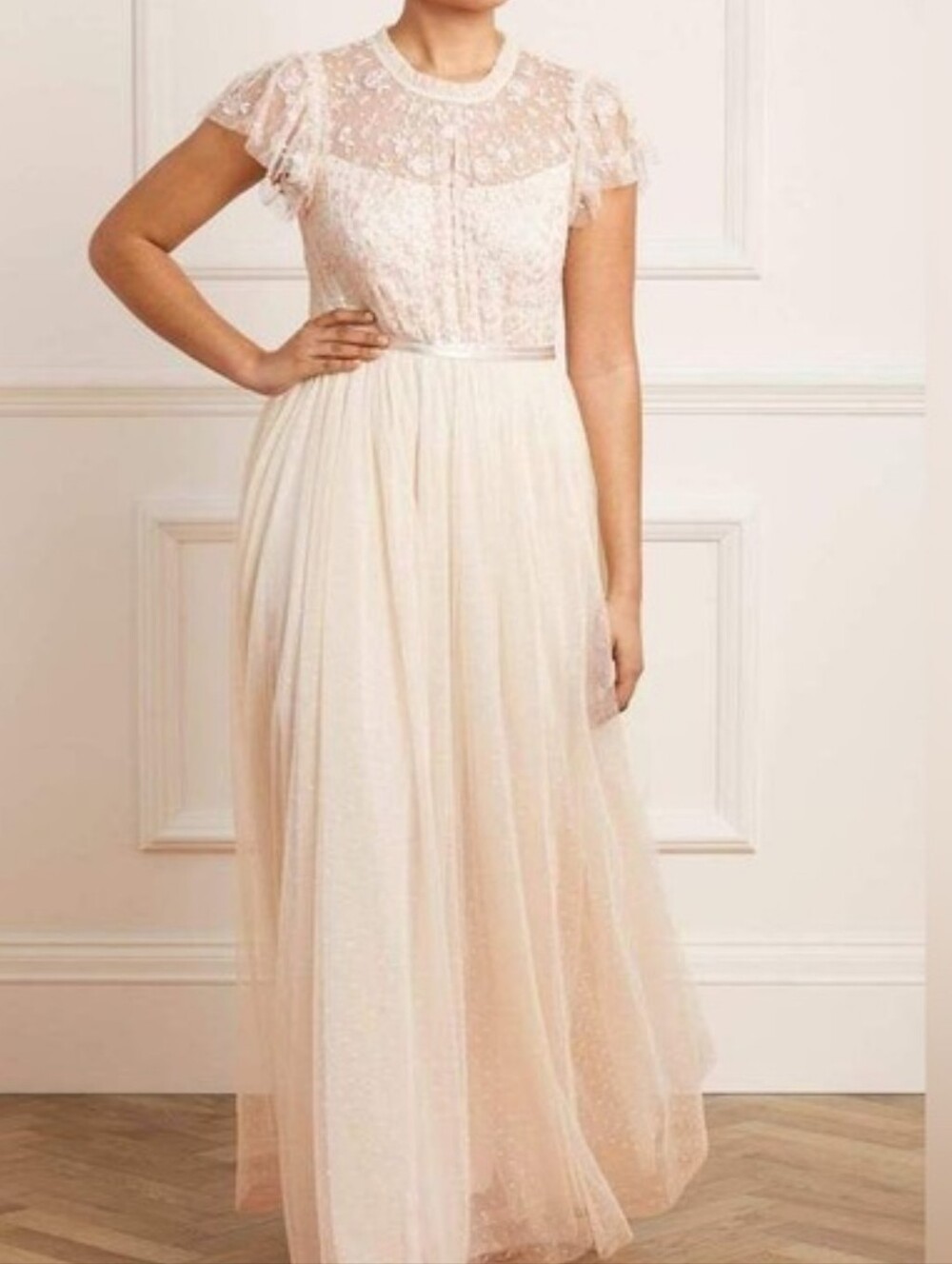 Needle & Thread Giselle Tulle Bodice Gown Size 10